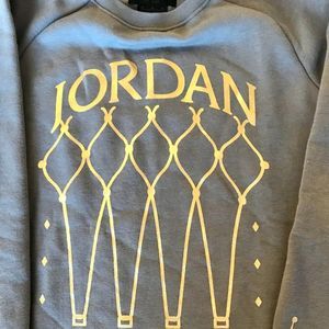 Sweater Gray Teen Girls Air Jordan